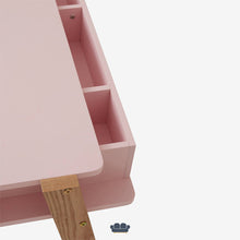 Cargar imagen en el visor de la galería, Adonis Escritorio Infantil color Rosa Bebé y Madera