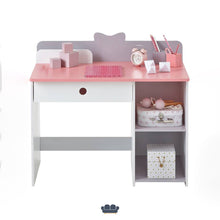 Cargar imagen en el visor de la galería, Doo Escritorio Infantil color Blanco y Rosa