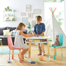 Cargar imagen en el visor de la galería, Angelito Mesa de Juego Infantil color Blanco y Madera