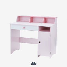 Cargar imagen en el visor de la galería, Raysel Escritorio Juvenil color Rosa Bebé