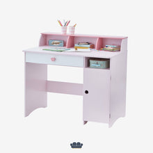 Cargar imagen en el visor de la galería, Raysel Escritorio Juvenil color Rosa Bebé