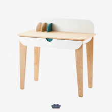 Cargar imagen en el visor de la galería, Elodie Escritorio Infantil color Blanco y Madera