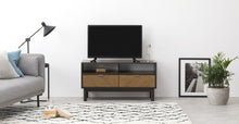 Cargar imagen en el visor de la galería, Belgrave Mueble Multimedia color Roble Oscuro ideal para TV