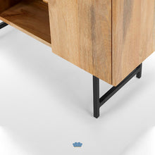 Cargar imagen en el visor de la galería, Aphra Mueble Multimedia color Mango Claro y Negro para TV