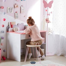 Cargar imagen en el visor de la galería, Doo Escritorio Infantil color Blanco y Rosa