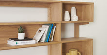 Cargar imagen en el visor de la galería, Wingrove Mueble Multimedia ancho color Roble Francés