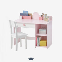 Cargar imagen en el visor de la galería, Raysel Escritorio Infantil color Rosa Bebé
