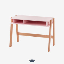 Cargar imagen en el visor de la galería, Adonis Escritorio Juvenil color Rosa Bebé y Madera