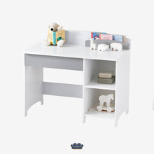 Cargar imagen en el visor de la galería, Evan Escritorio Infantil color Blanco y Gris