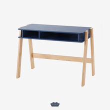 Cargar imagen en el visor de la galería, Adonis Escritorio Juvenil color Azul Petróleo y Madera