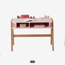 Cargar imagen en el visor de la galería, Adonis Escritorio Infantil color Rosa Bebé y Madera