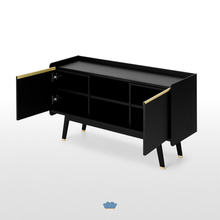 Cargar imagen en el visor de la galería, Albers Mueble Multimedia color Roble Negro ideal para TV