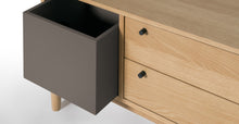 Cargar imagen en el visor de la galería, Campton Mueble Multimedia color Roble ideal para TV