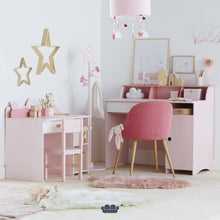 Cargar imagen en el visor de la galería, Raysel Escritorio Infantil color Rosa Bebé