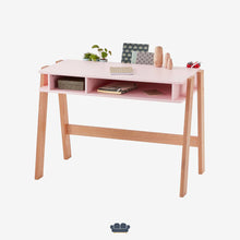 Cargar imagen en el visor de la galería, Adonis Escritorio Juvenil color Rosa Bebé y Madera